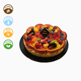 Torta di frutta fresca